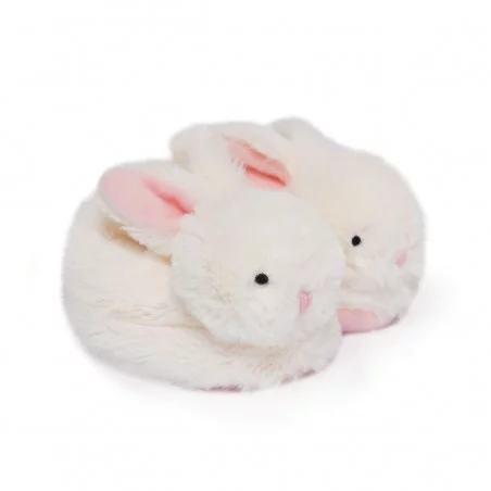 Lapin Bonbon - Chausson Doudou Et Compagnie Avec Hochet Rose 7 Lapin Bonbon - Chausson Doudou Et Compagnie Avec Hochet Rose – Image 5