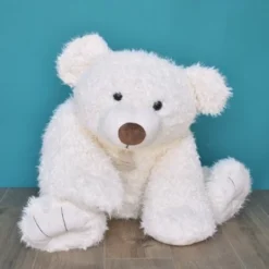 Peluche Pat Ours Blanc XXL De 90CM 6 Peluche Pat Ours Blanc XXL De 90CM -C Comme Cadeau Soldes Peluche Pat Ours XXL de 90 CM Histoire d Ours 1