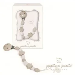 Attache-sucette En Bois - Pasito A Pasito