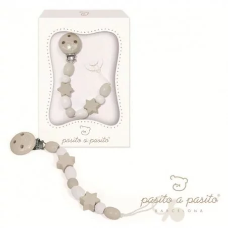 Attache-sucette En Bois - Pasito A Pasito 3 Attache-sucette En Bois - Pasito A Pasito