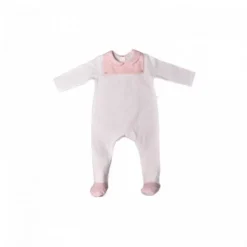 Babygrow à Pois En Coton Laranjinha - 6 Mois