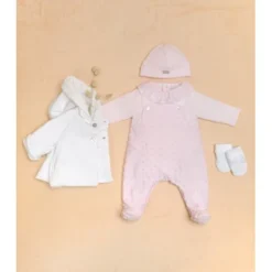 Babygrow Deux En Un Jacquard à Pois Laranjinha - 6 Mois 8 Babygrow Deux En Un Jacquard à Pois Laranjinha - 6 Mois -C Comme Cadeau Soldes babygrow deux en un jacquard a pois laranjinha 6 mois 2