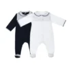Babygrow Fleurs Et Carreaux Vichy Laranjinha - 6 Mois