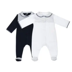 Babygrow Fleurs Et Carreaux Vichy Laranjinha - 6 Mois