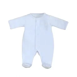 Babygrow Velours Ouverture Frontale Laranjinha - 3 Mois -C Comme Cadeau Soldes babygrow velours ouverture frontale laranjinha 6 mois 4
