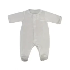 Babygrow Velours Ouverture Frontale Laranjinha - 3 Mois -C Comme Cadeau Soldes babygrow velours ouverture frontale laranjinha 6 mois 5