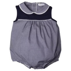 Barboteuse à Carreaux Vichy Laranjinha - 6 Mois -C Comme Cadeau Soldes barboteuse a carreaux vichy laranjinha 6 mois 3