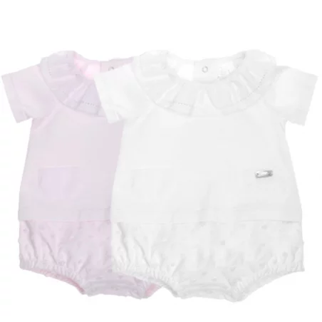 Barboteuse Deux En Un Laranjinha - 6 Mois 5 Barboteuse Deux En Un Laranjinha - 6 Mois – Image 3