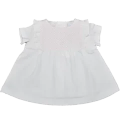 Blouse 100 % Coton Laranjinha - 6 Mois -C Comme Cadeau Soldes blouse 100 coton taille 6 mois laranjinha 6 mois 3