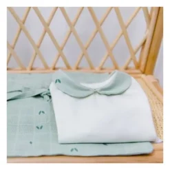 Body Taille 1 Mois Organic Green Gloop -C Comme Cadeau Soldes body taille 1 mois organic green gloop 2