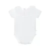 Body Volant En Maille De Coton à Col Laranjinha - 6 Mois