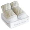 Chaussettes De Naissance à Rayures 0-6 Mois -C Comme Cadeau Soldes chaussettes de naissance a rayures 0 6 mois