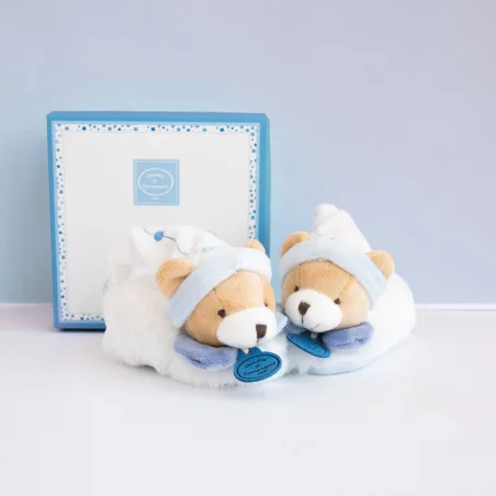 Chaussons Avec Hochet Doudou Et Compagnie - Petit Chou 4 Chaussons Avec Hochet Doudou Et Compagnie - Petit Chou – Image 2