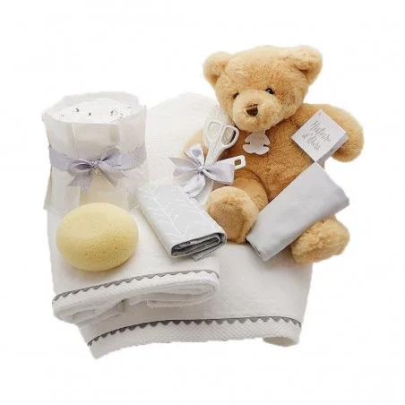 Coffret Cadeau à L'heure Du Bain Gris 3 Coffret Cadeau à L'heure Du Bain Gris