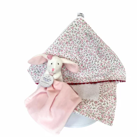 Coffret Cadeau Fleuri Rose Personnalisable 3 Coffret Cadeau Fleuri Rose Personnalisable