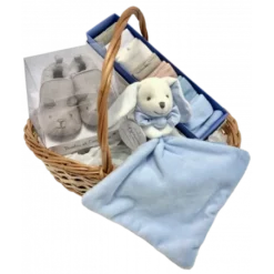 Coffret Cadeau Mes Premières Chaussettes Bleues Doudou Et Compagnie