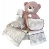 Coffret Cadeau Petites Roses Et Son Ours Rose -C Comme Cadeau Soldes coffret cadeau petites roses et son ours rose