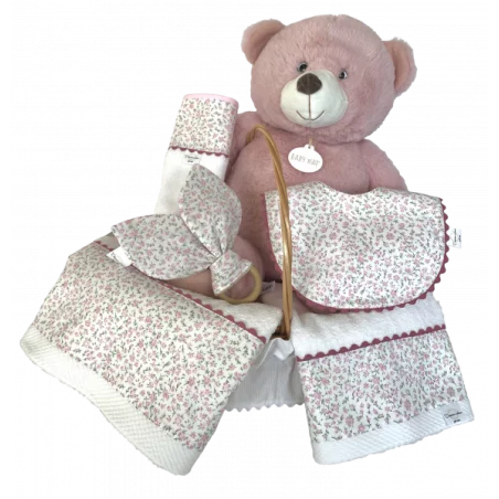 Coffret Cadeau Petites Roses Et Son Ours Rose 3 Coffret Cadeau Petites Roses Et Son Ours Rose