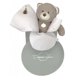 C Comme Cadeau Soldes 31 Coffret Cadeau Petits Flocons Et Son Ours Gris