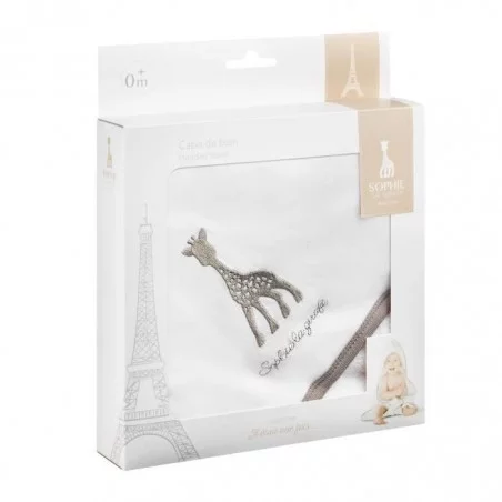 Coffret De Bain Sophie La Girafe : Cape De Bain 4 Coffret De Bain Sophie La Girafe : Cape De Bain – Image 2