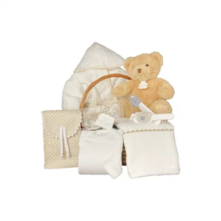 Coffret Peignoir Personnalisable Beige 3 Coffret Peignoir Personnalisable Beige