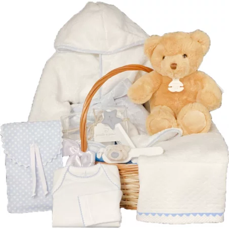 Coffret Peignoir Personnalisable Bleu 3 Coffret Peignoir Personnalisable Bleu