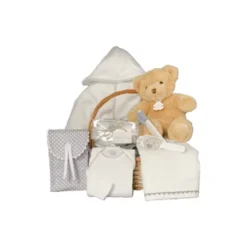 Coffret Peignoir Personnalisable Gris