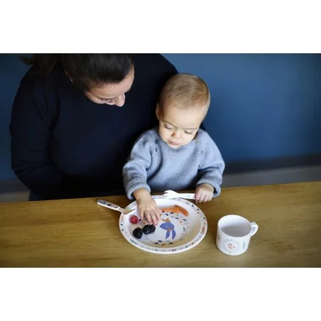 Coffret Repas 5 Pièces Gabin Lapin - Ebulobo 12 Coffret Repas 5 Pièces Gabin Lapin - Ebulobo – Image 10