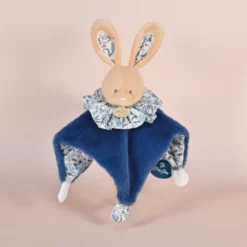 Doudou Boule 3 En 1 - Lapin Bleu -C Comme Cadeau Soldes doudou boule 3 en 1 lapin bleu 2