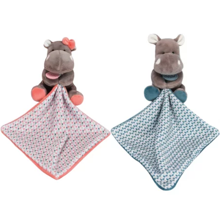 Doudou Pantin PM Hippo - Baby Nat' 3 Doudou Pantin PM Hippo - Baby Nat'