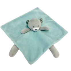 C Comme Cadeau Soldes 2 Teddy - Doudou Plat Avec Hochet