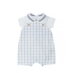 Ensemble à Carreaux 2 En 1 Laranjinha - 3 Mois