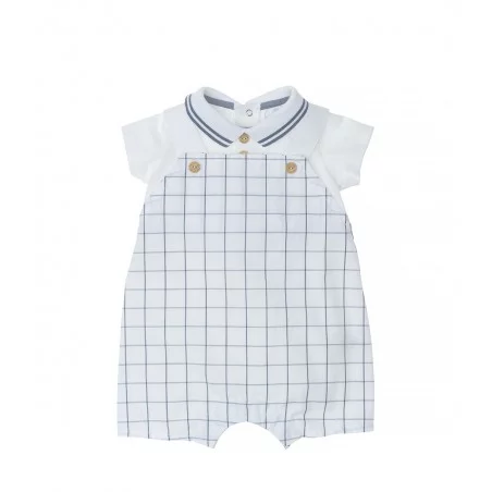 Ensemble à Carreaux 2 En 1 Laranjinha - 3 Mois 3 Ensemble à Carreaux 2 En 1 Laranjinha - 3 Mois