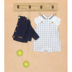 Ensemble à Carreaux 2 En 1 Laranjinha - 6 Mois -C Comme Cadeau Soldes ensemble a carreaux 2 en 1 laranjinha 6 mois 2