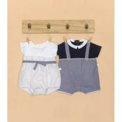 Ensemble Deux En Un à Carreaux Vichy Laranjinha - 6 Mois -C Comme Cadeau Soldes ensemble deux en un a carreaux vichy laranjinha 6 mois 2