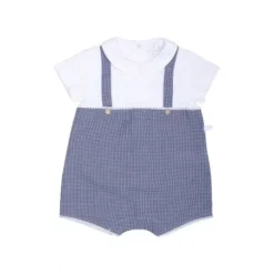 Ensemble Deux En Un à Carreaux Vichy Laranjinha - 6 Mois -C Comme Cadeau Soldes ensemble deux en un a carreaux vichy laranjinha 6 mois 3