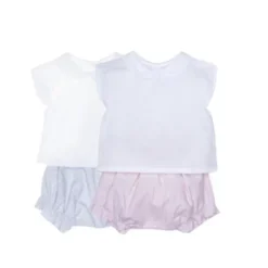 Ensemble Deux Pièces En Coton Laranjinha - 6 Mois