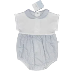 Ensemble En Coton à Volant à Pois Laranjinha - 6 Mois