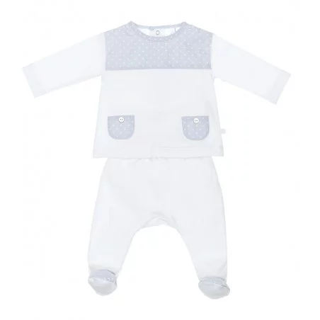 Ensemble Pull Et Collants En Coton Laranjinha - 6 Mois 4 Ensemble Pull Et Collants En Coton Laranjinha - 6 Mois – Image 2