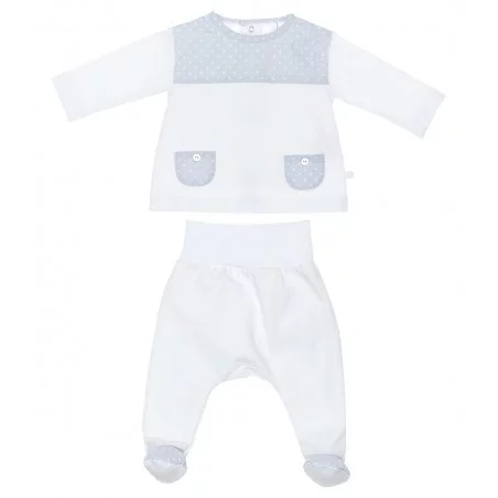 Ensemble Pull Et Collants En Coton Laranjinha - 6 Mois 5 Ensemble Pull Et Collants En Coton Laranjinha - 6 Mois – Image 3