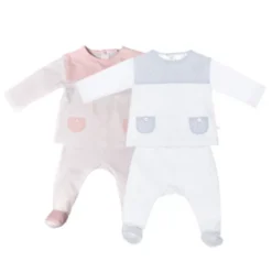 Ensemble Pull Et Collants En Coton Laranjinha - 6 Mois