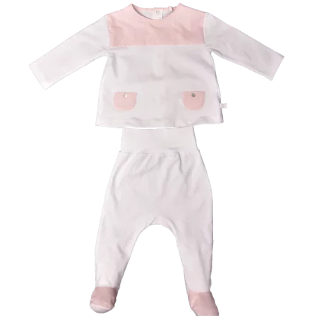 Ensemble Pull Et Collants En Coton Laranjinha - 6 Mois 6 Ensemble Pull Et Collants En Coton Laranjinha - 6 Mois – Image 4