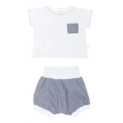 Ensemble Short Et T-shirt à Poche Laranjinha - 6 Mois 15 Ensemble Short Et T-shirt à Poche Laranjinha - 6 Mois -C Comme Cadeau Soldes ensemble short et t shirt a poche laranjinha 6 mois 6