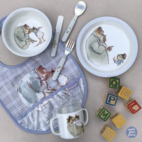 Ernest Et Célestine - Assiette Bébé 18cm 4 Ernest Et Célestine - Assiette Bébé 18cm – Image 2