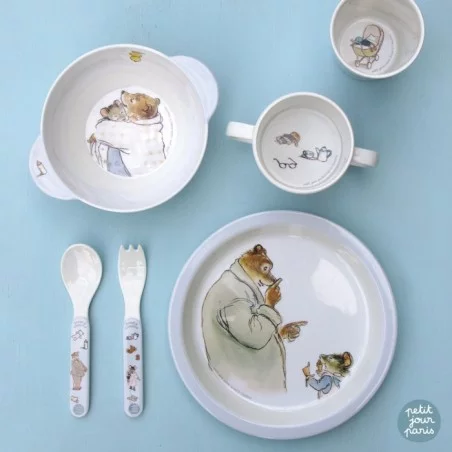 Ernest Et Célestine - Assiette Bébé 18cm 5 Ernest Et Célestine - Assiette Bébé 18cm – Image 3