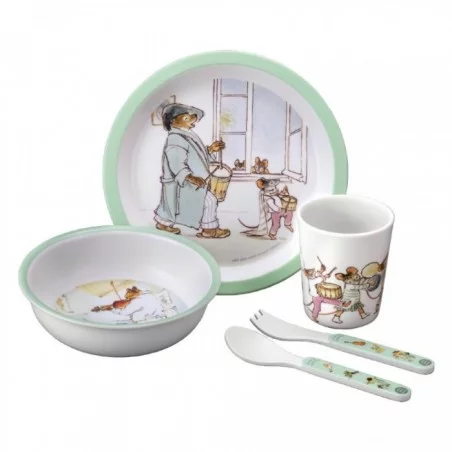 Ernest Et Célestine - Coffret Repas 5 Pièces Rataplan 3 Ernest Et Célestine - Coffret Repas 5 Pièces Rataplan