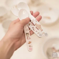 Ernest Et Célestine - Set De 2 Couverts Rose -C Comme Cadeau Soldes ernest et celestine set de 2 couverts rose 2