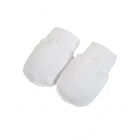 Gants En Coton Interlock Antibactérien Laranjinha - 1 Mois 4 Gants En Coton Interlock Antibactérien Laranjinha - 1 Mois – Image 2