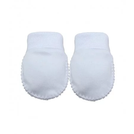 Gants En Coton Interlock Antibactérien Laranjinha - 1 Mois 5 Gants En Coton Interlock Antibactérien Laranjinha - 1 Mois – Image 3