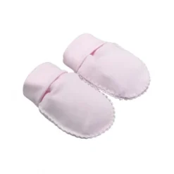 Gants En Coton Interlock Antibactérien Laranjinha - 1 Mois